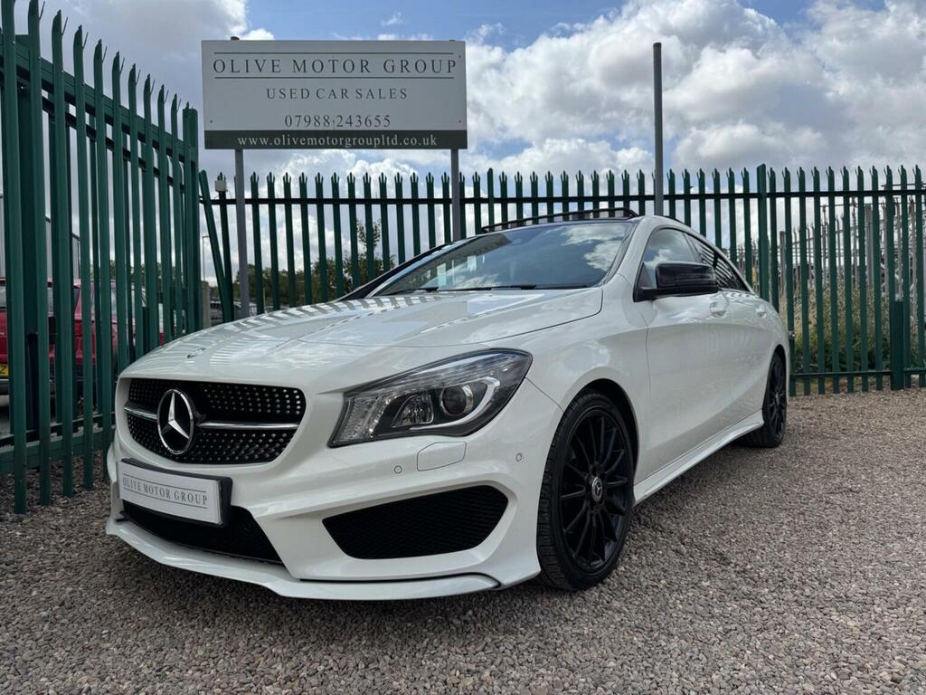 Mercedes-Benz CLA Class 1.6 Cla180 Amg Sport Coupe Euro 6 Ss White