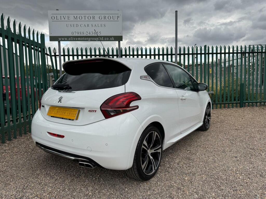 Peugeot 208 1.6 Thp Gti Prestige Euro 6 Ss White #6