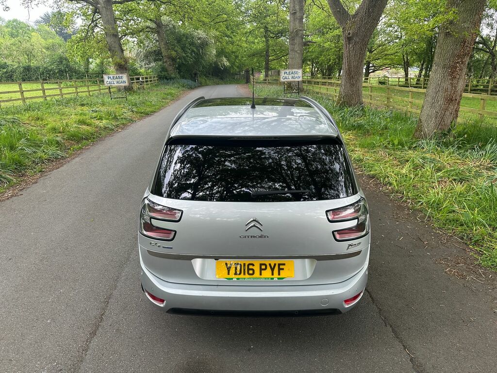 Citroen Grand C4 Picasso 2.0 Bluehdi Exclusive Mpv Eat6 Euro 6 Silver #5