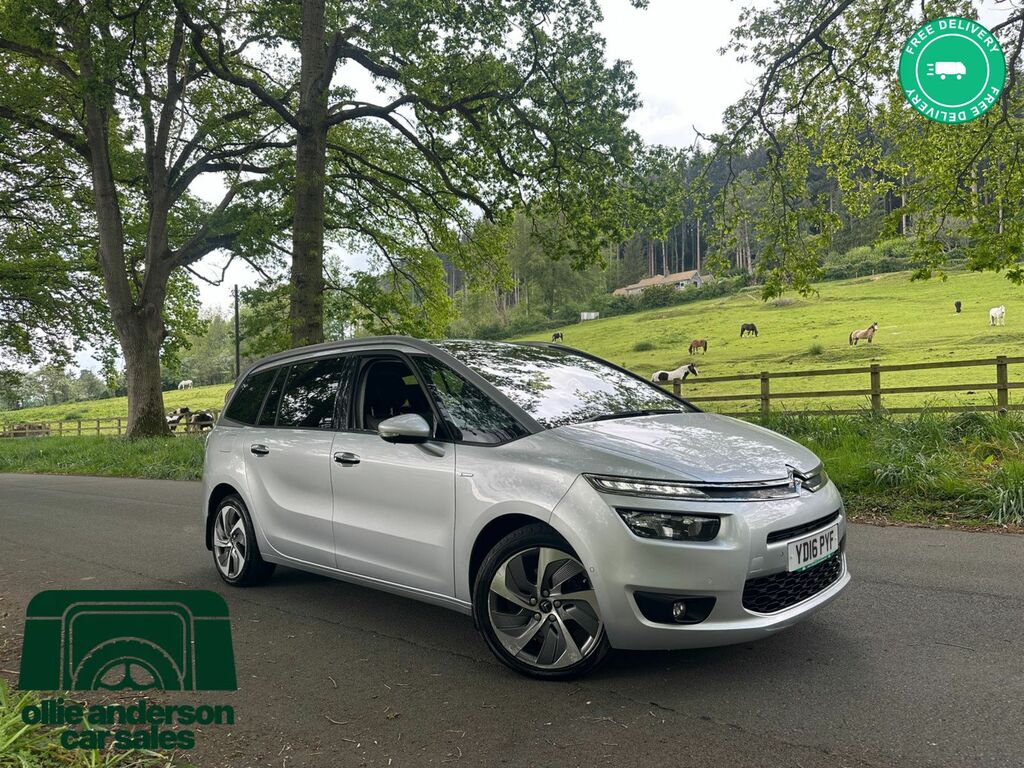 Citroen Grand C4 Picasso 2.0 Bluehdi Exclusive Mpv Eat6 Euro 6 Silver