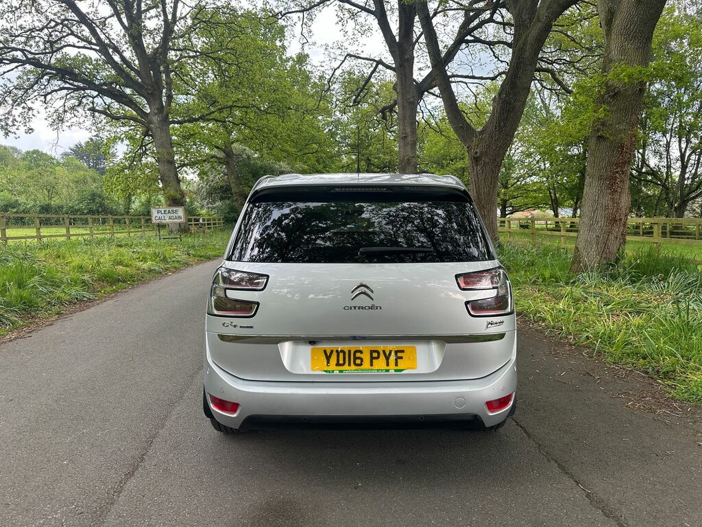 Citroen Grand C4 Picasso 2.0 Bluehdi Exclusive Mpv Eat6 Euro 6 Silver #4