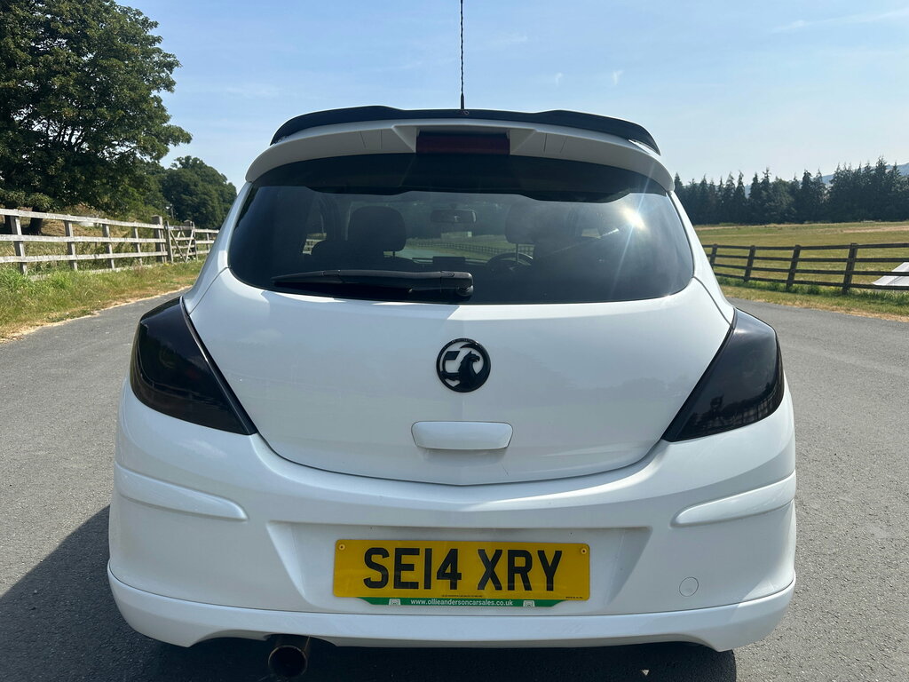 Vauxhall Corsa 1.2 16V Limited Edition Hatchback Manua SE14XRY White #4
