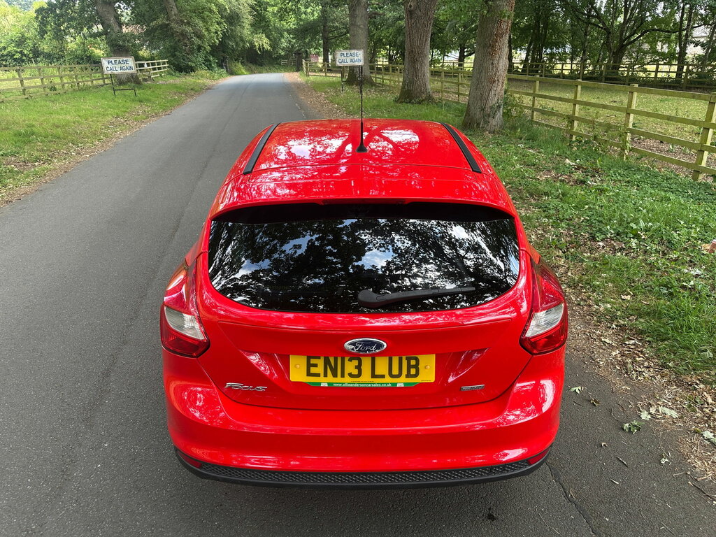 Ford Focus 1.0T Ecoboost Zetec Hatchback Eu EN13LUB Red #5