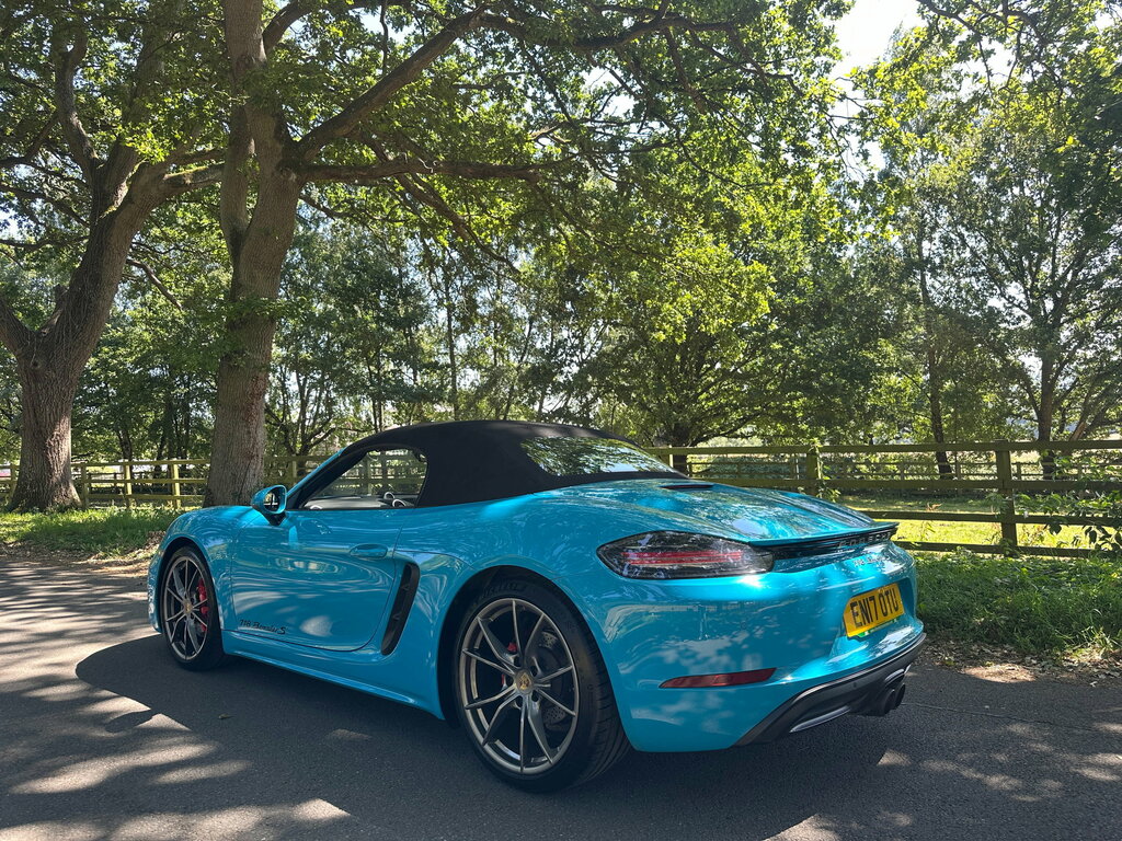 Porsche 718 Boxster 2.5T S Convertible Pdk Euro 6 Ss 35 Blue #6