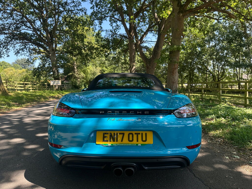 Porsche 718 Boxster 2.5T S Convertible Pdk Euro 6 Ss 35 Blue #4