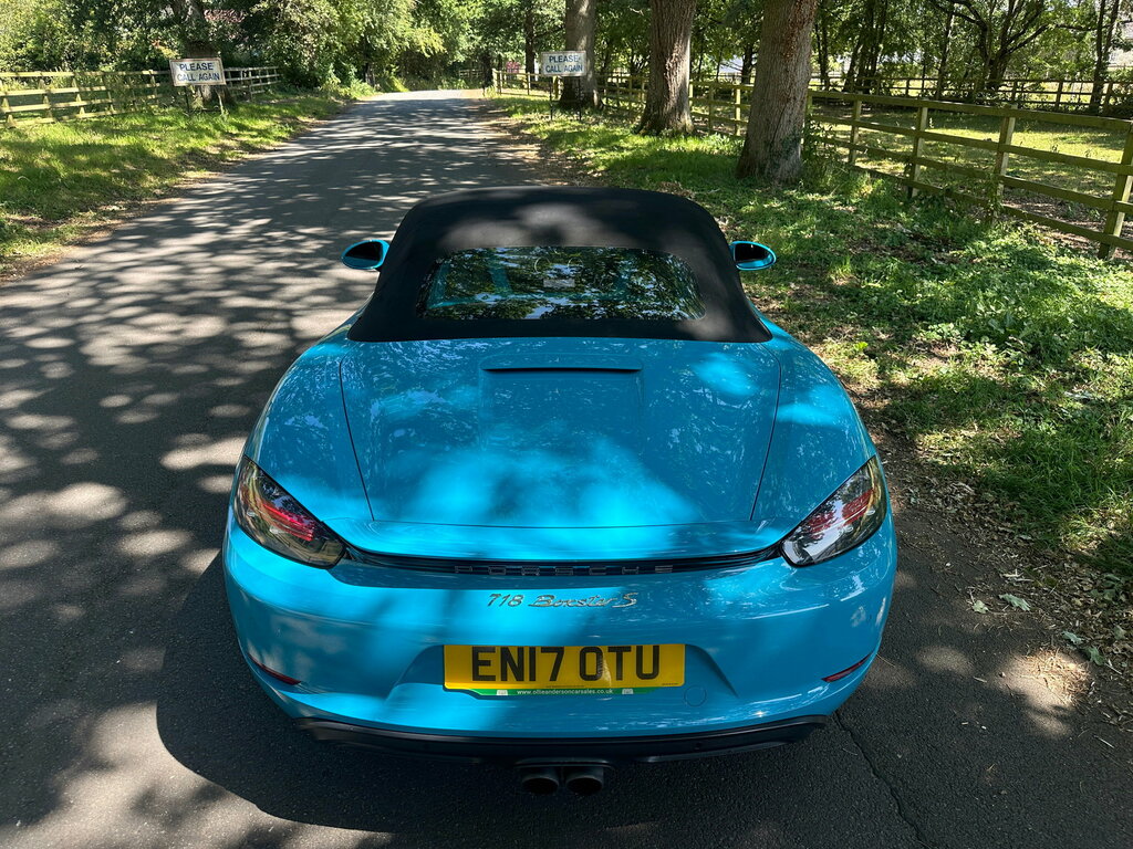 Porsche 718 Boxster 2.5T S Convertible Pdk Euro 6 Ss 35 Blue #5