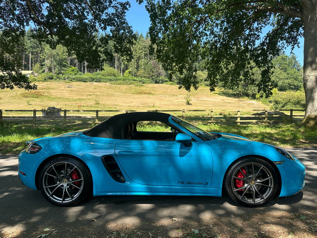Porsche 718 Boxster 2.5T S Convertible Pdk Euro 6 Ss 35 Blue #2