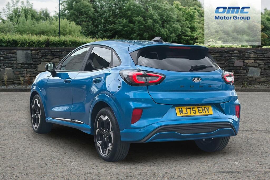 Ford Puma 1.0 Ecoboost Hybrid Mhev St-line X MJ75EHY Blue #4