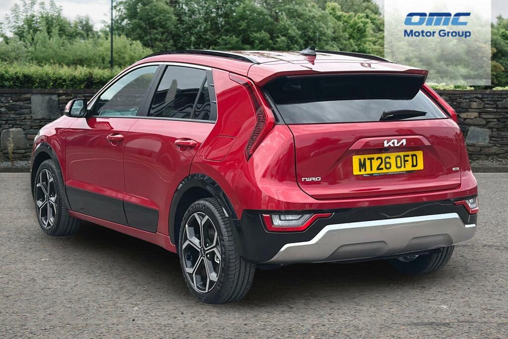 Kia Niro 1.6 Gdi 136 Hybrid Aspire Dct MT26OFD Red #4