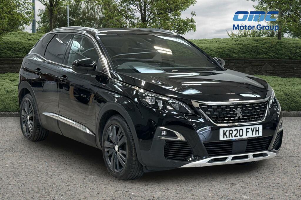 Peugeot 3008 1.6 Hybrid 225 Gt Line E-eat8 Black