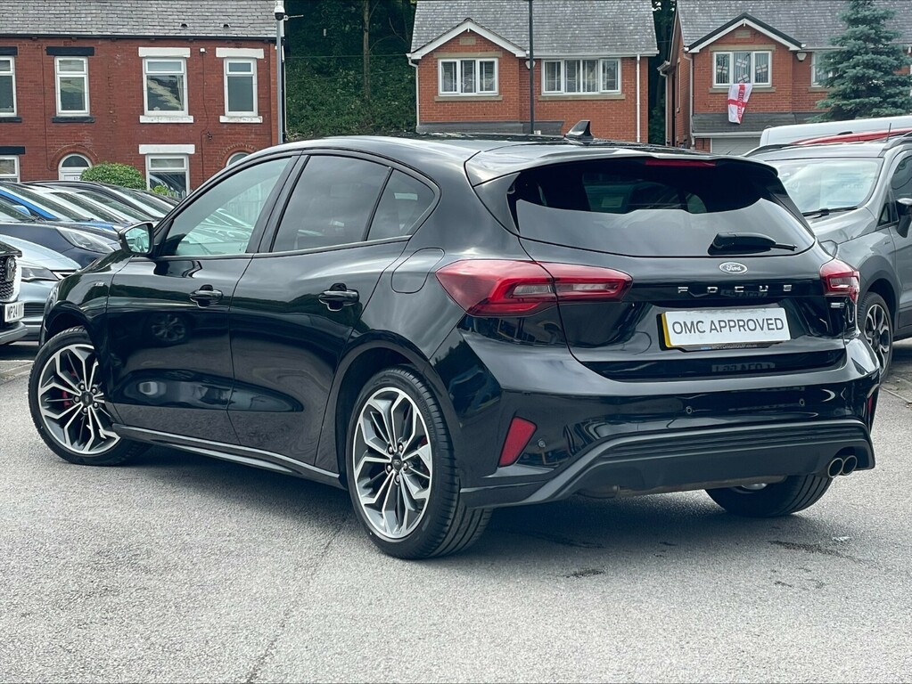 Ford Focus 1.0 Ecoboost Hybrid Mhev 155 St-line X AMZ5147 Black #3