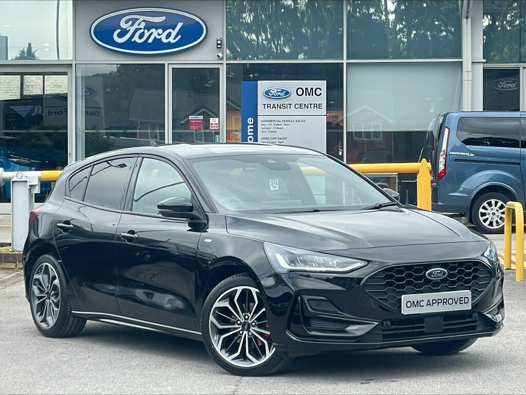 Ford Focus 1.0 Ecoboost Hybrid Mhev 155 St-line X AMZ5147 Black #2