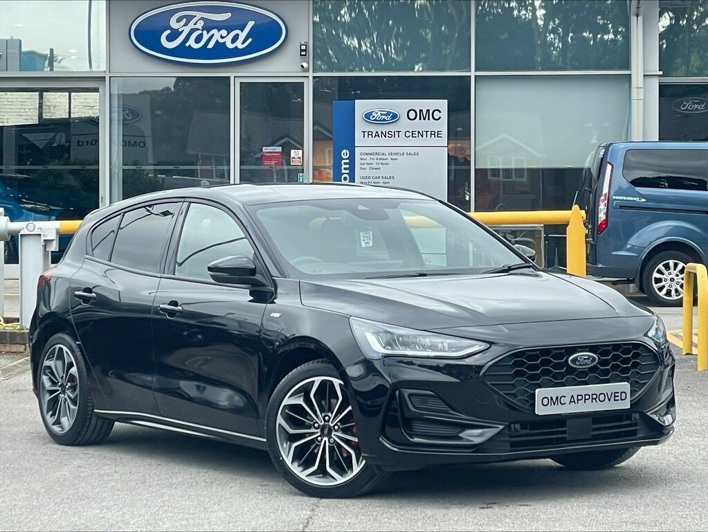 Ford Focus 1.0 Ecoboost Hybrid Mhev 155 St-line X Black