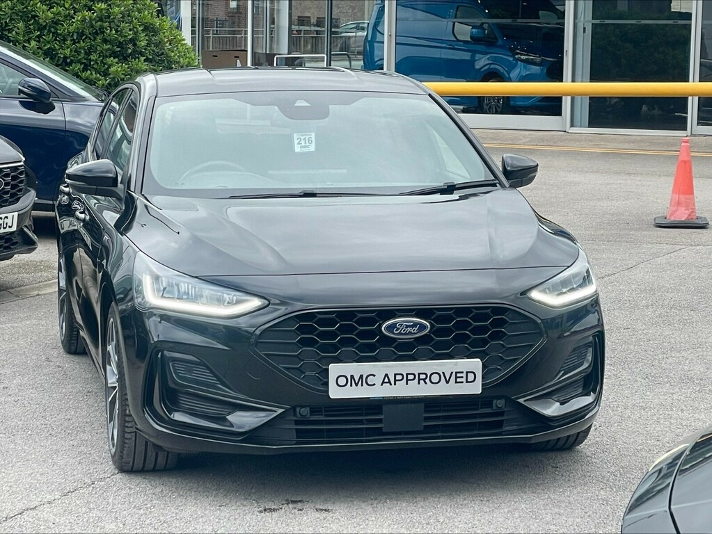 Ford Focus 1.0 Ecoboost Hybrid Mhev 155 St-line X AMZ5147 Black #5