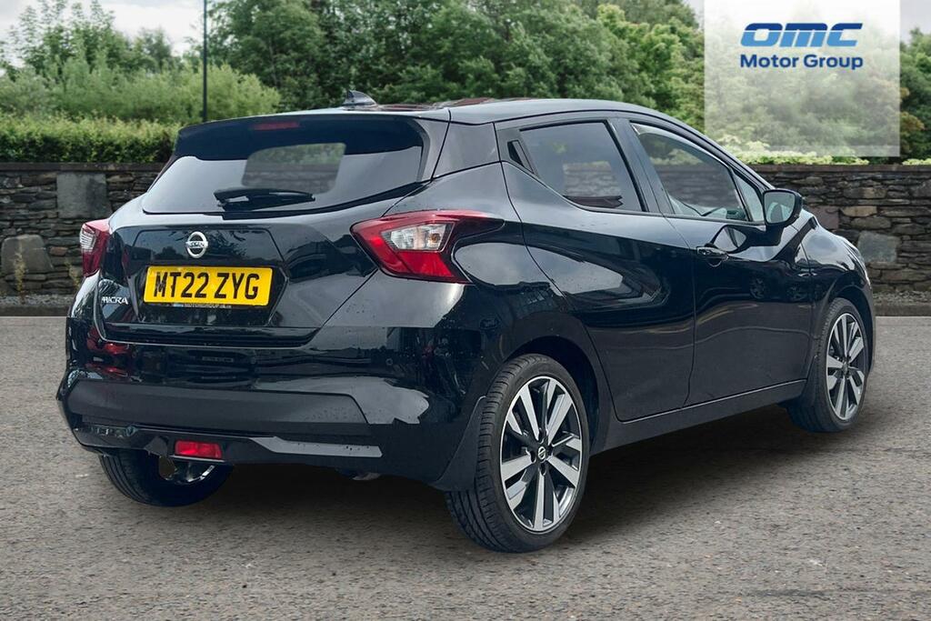 Nissan Micra 1.0 Ig-t 92 Tekna MT22ZYG Black #3