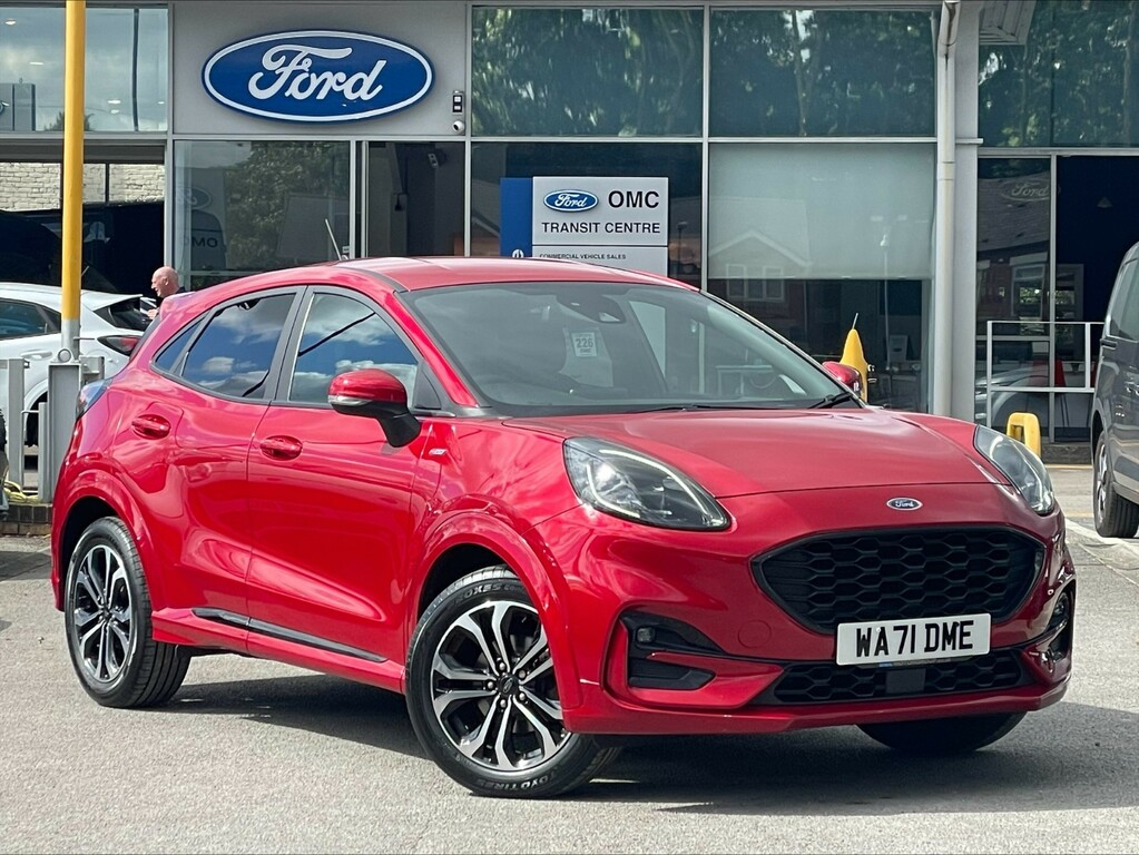 Ford Puma 1.0 Ecoboost Hybrid Mhev St-line Red