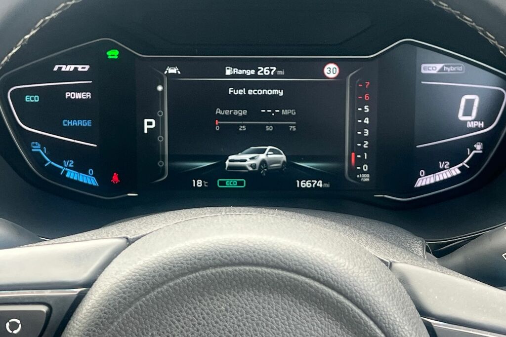 Kia Niro 1.6 Gdi 2 Suv Hybrid Dct Grey #25