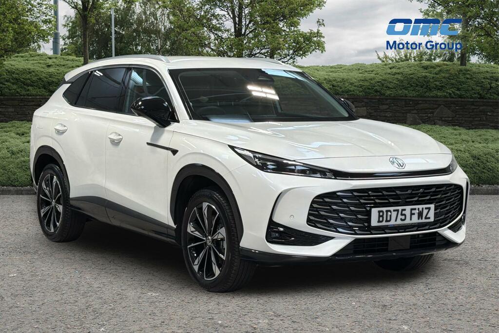MG HS 1.5 T-gdi Hybrid Trophy White