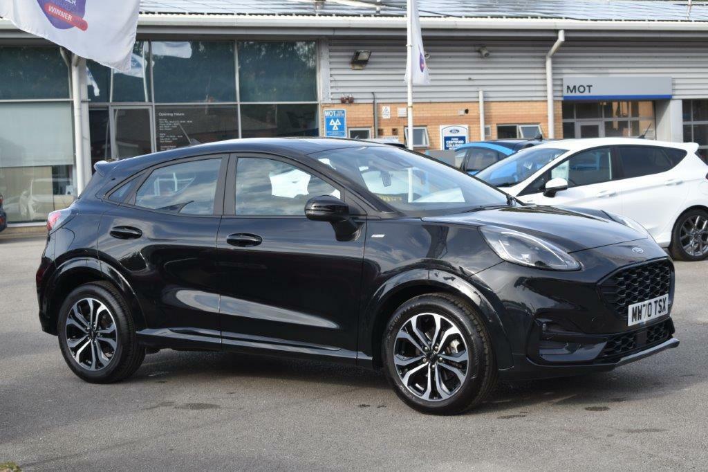 Ford Puma 1.0 Ecoboost Hybrid Mhev St-line Black #4