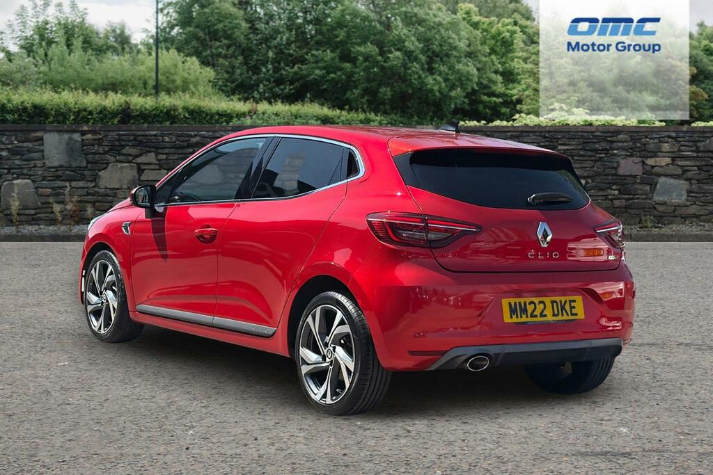 Renault Clio 1.0 Tce 90 Rs Line MM22DKE Red #3