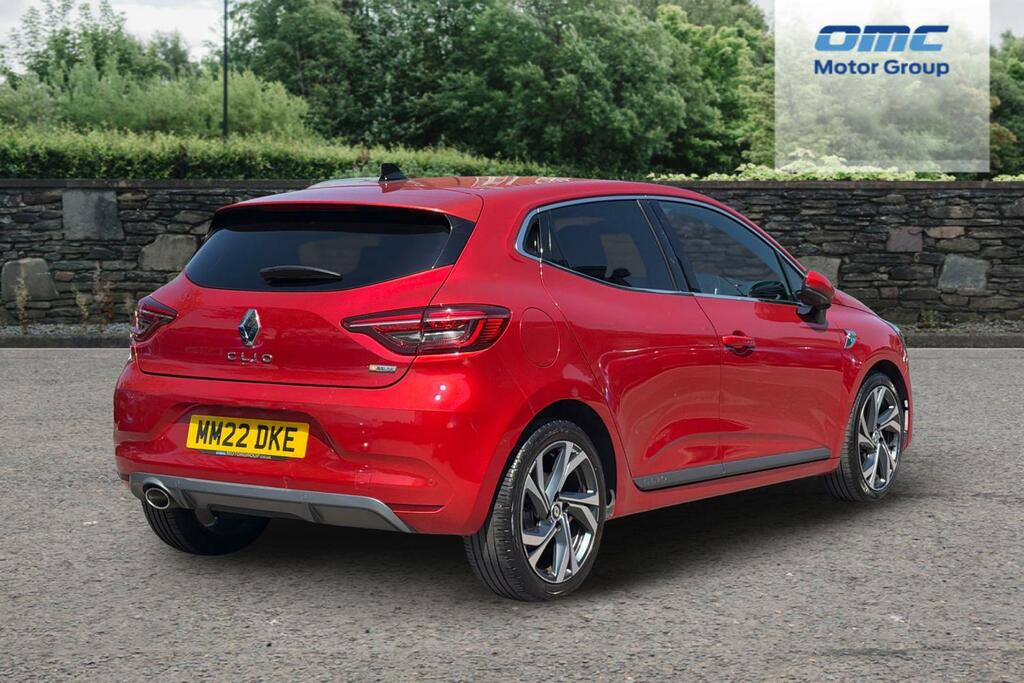 Renault Clio 1.0 Tce 90 Rs Line MM22DKE Red #4