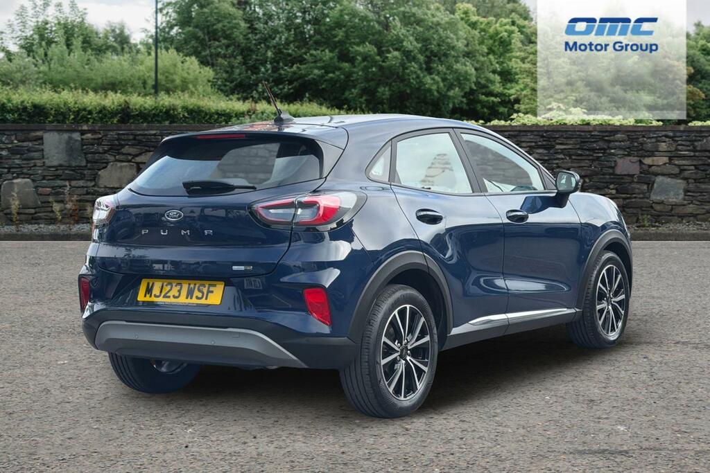 Ford Puma 1.0 Ecoboost Hybrid Mhev Titanium MJ23WSF Blue #4