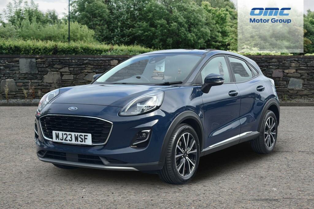 Ford Puma 1.0 Ecoboost Hybrid Mhev Titanium MJ23WSF Blue #2