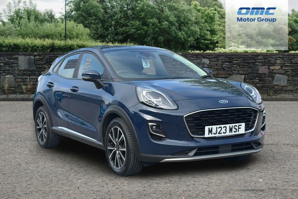 Ford Puma 1.0 Ecoboost Hybrid Mhev Titanium Blue