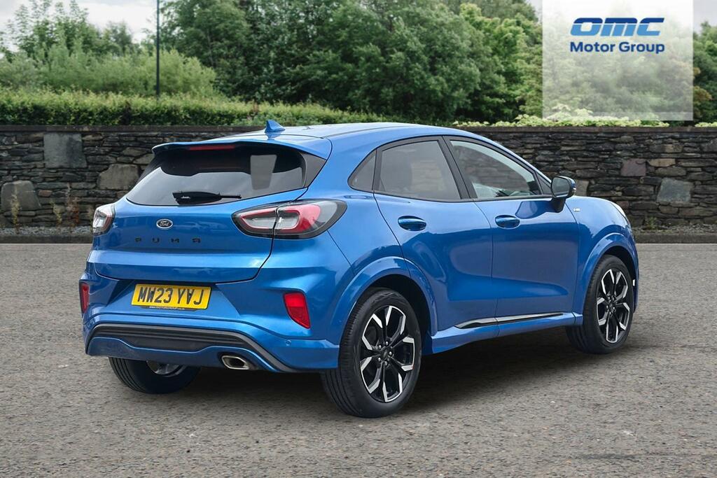 Ford Puma 1.0 Ecoboost Hybrid Mhev St-line X Blue #4