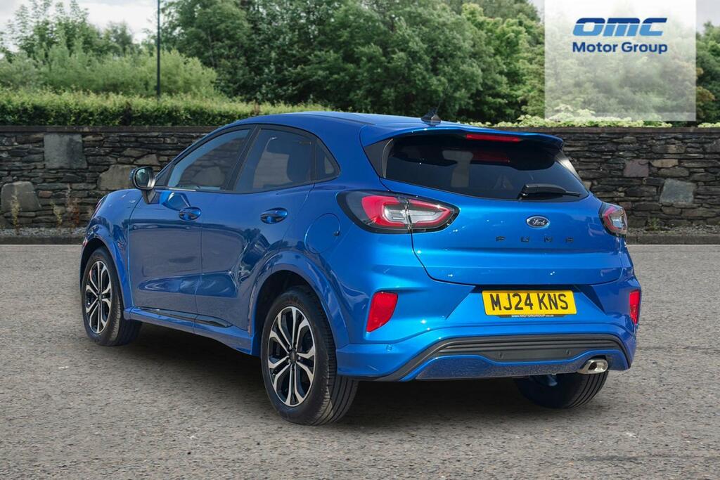 Ford Puma 1.0 Ecoboost Hybrid Mhev St-line MJ24KNS Blue #3
