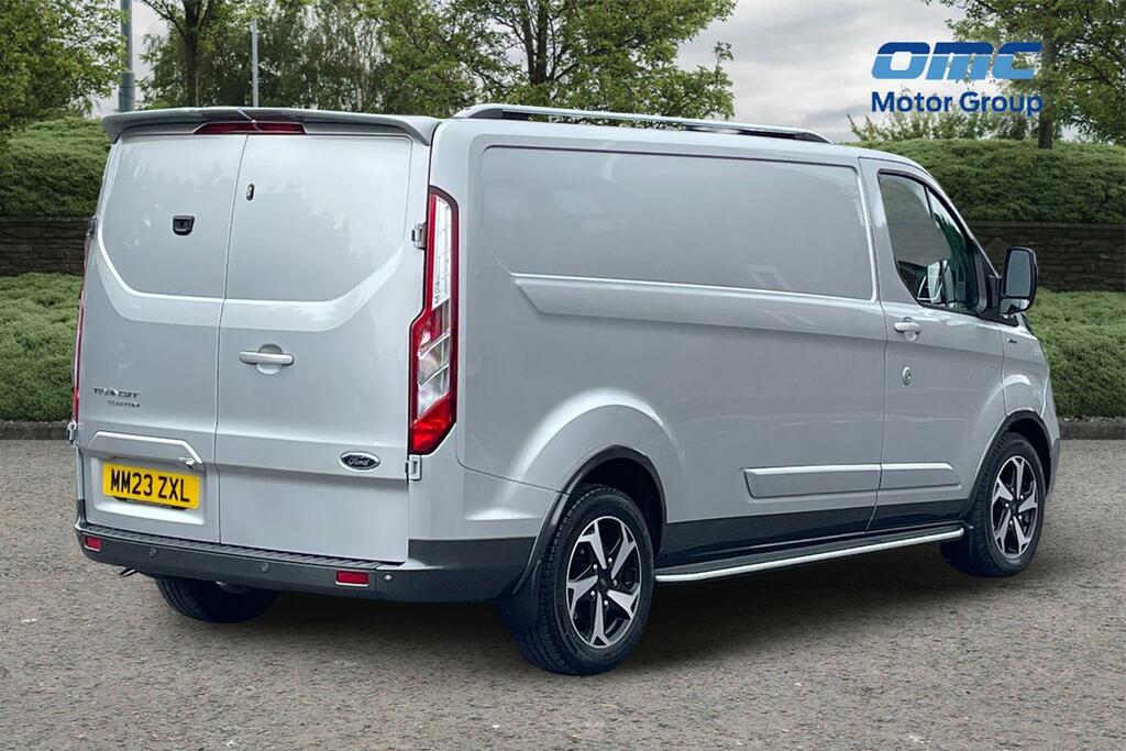 Ford Transit Custom 2.0 Ecoblue 170Ps Low Roof Active Van Silver #4