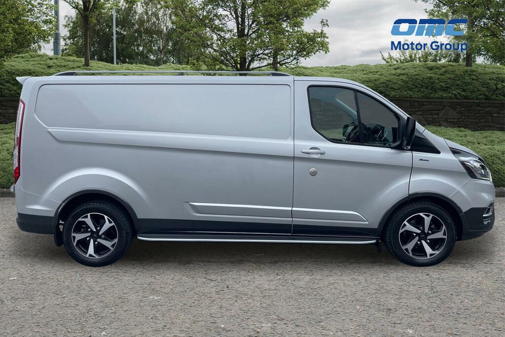 Ford Transit Custom 2.0 Ecoblue 170Ps Low Roof Active Van Silver #6
