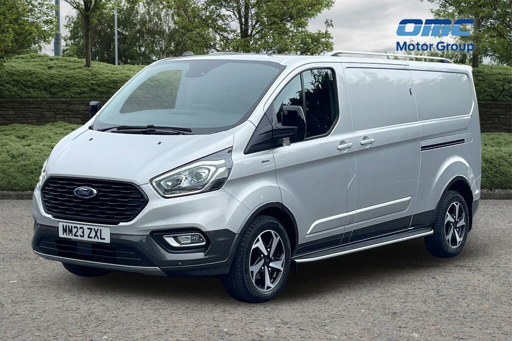 Ford Transit Custom 2.0 Ecoblue 170Ps Low Roof Active Van Silver