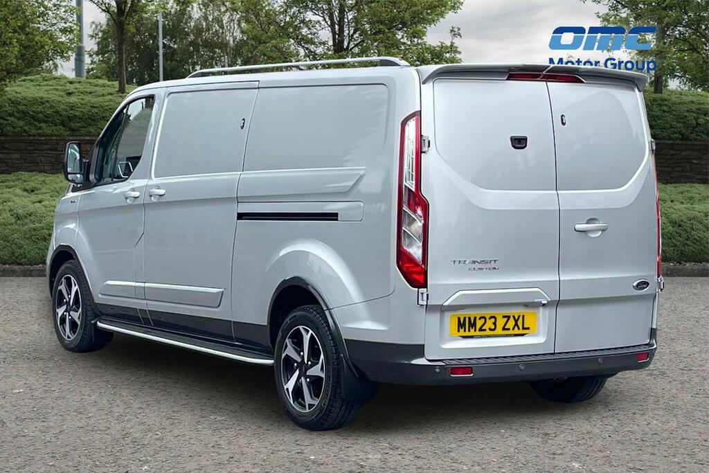 Ford Transit Custom 2.0 Ecoblue 170Ps Low Roof Active Van Silver #3