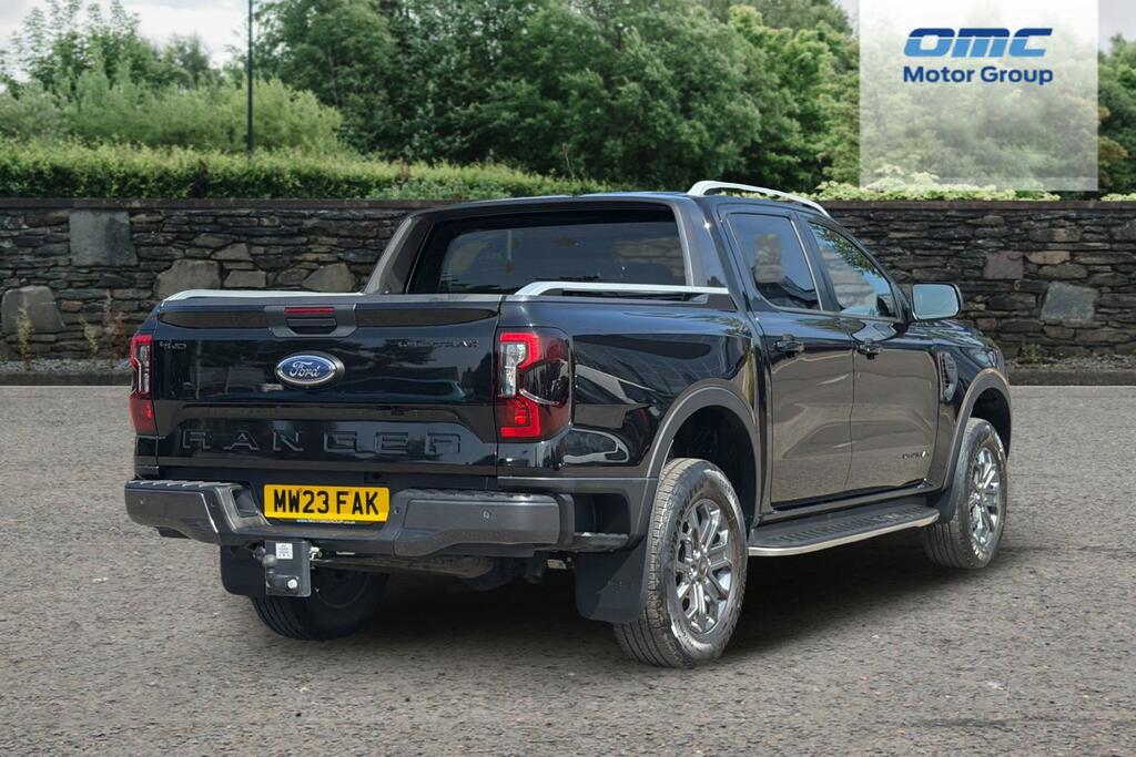 Ford Ranger Pick Up Double Cab Wildtrak 2.0 Ecoblue 205 MW23FAK Black #4