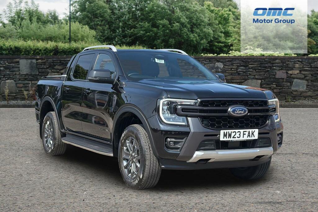 Ford Ranger Pick Up Double Cab Wildtrak 2.0 Ecoblue 205 MW23FAK Black #2