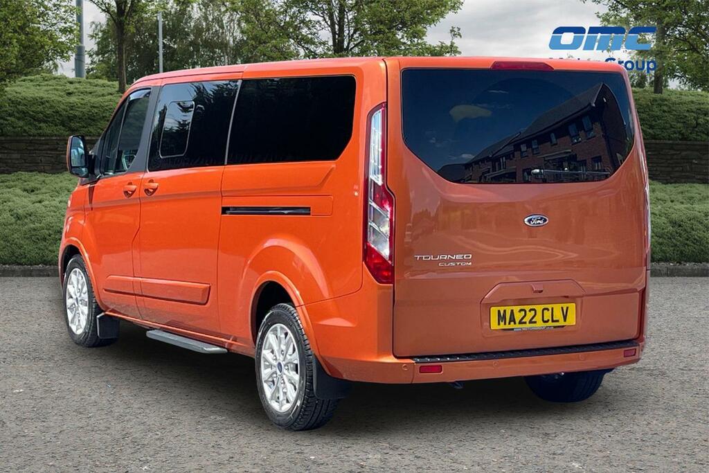 Ford Tourneo Custom 2.0 Ecoblue 185Ps Lr 8 Seat Titanium X Orange #3