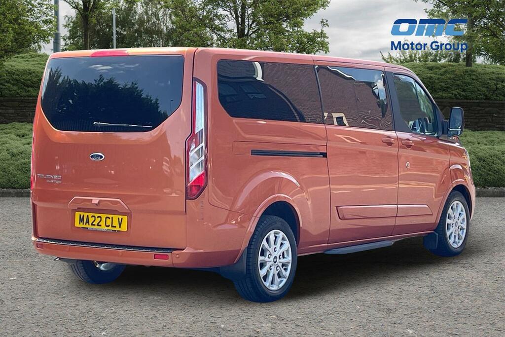 Ford Tourneo Custom 2.0 Ecoblue 185Ps Lr 8 Seat Titanium X Orange #4