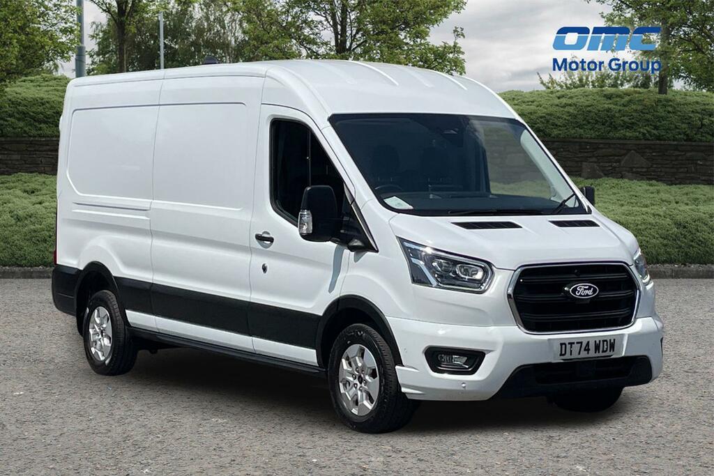 Ford Transit Custom 2.0 Ecoblue 165Ps H2 Limited Van Nav DT74WDW White #2
