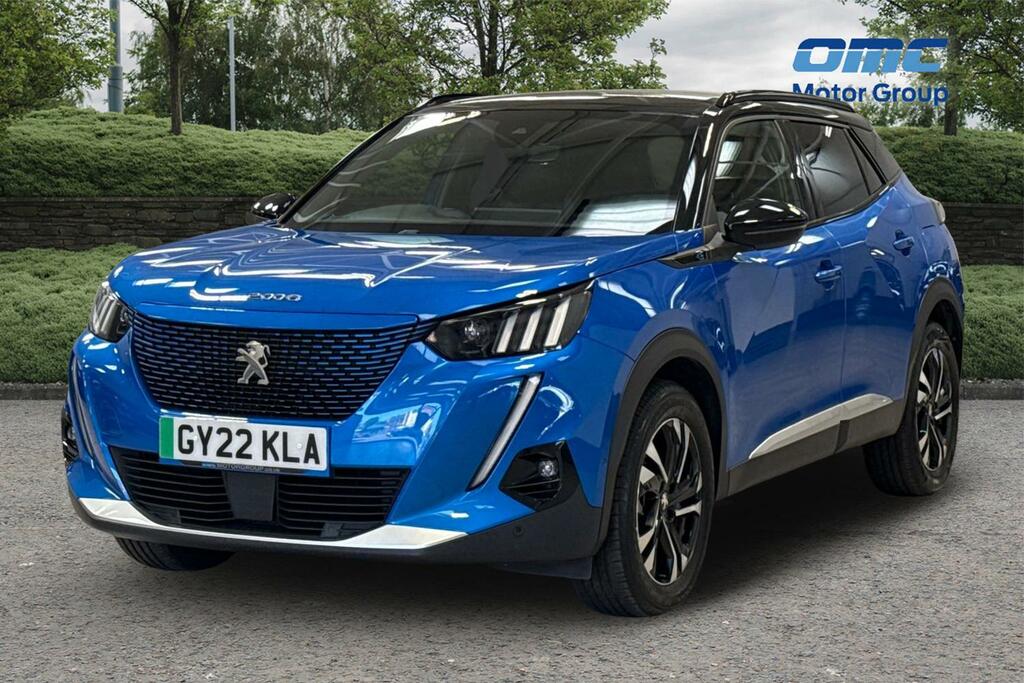 Peugeot e-2008 100Kw Gt 50Kwh Blue #2