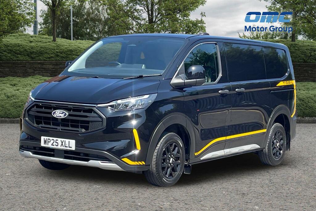 Ford Transit Custom 2.0 Ecoblue 136Ps H1 Van Trail Black