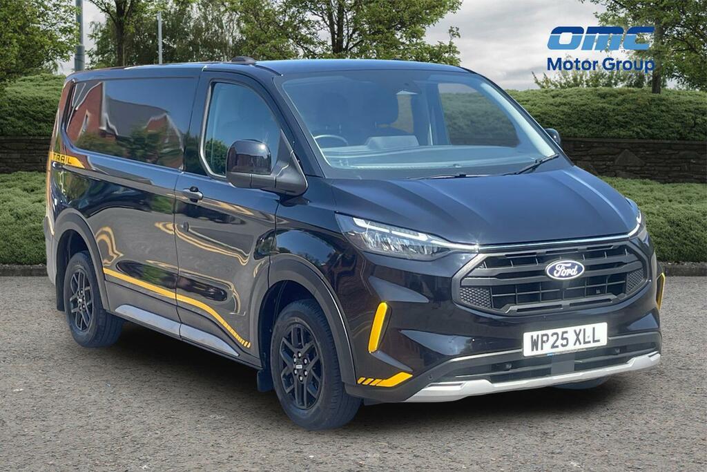 Ford Transit Custom 2.0 Ecoblue 136Ps H1 Van Trail WP25XLL Black #2