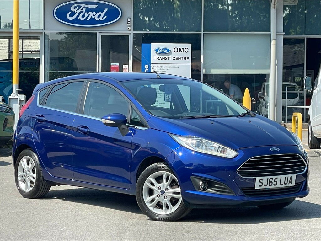 Ford Fiesta 1.25 82 Zetec Blue