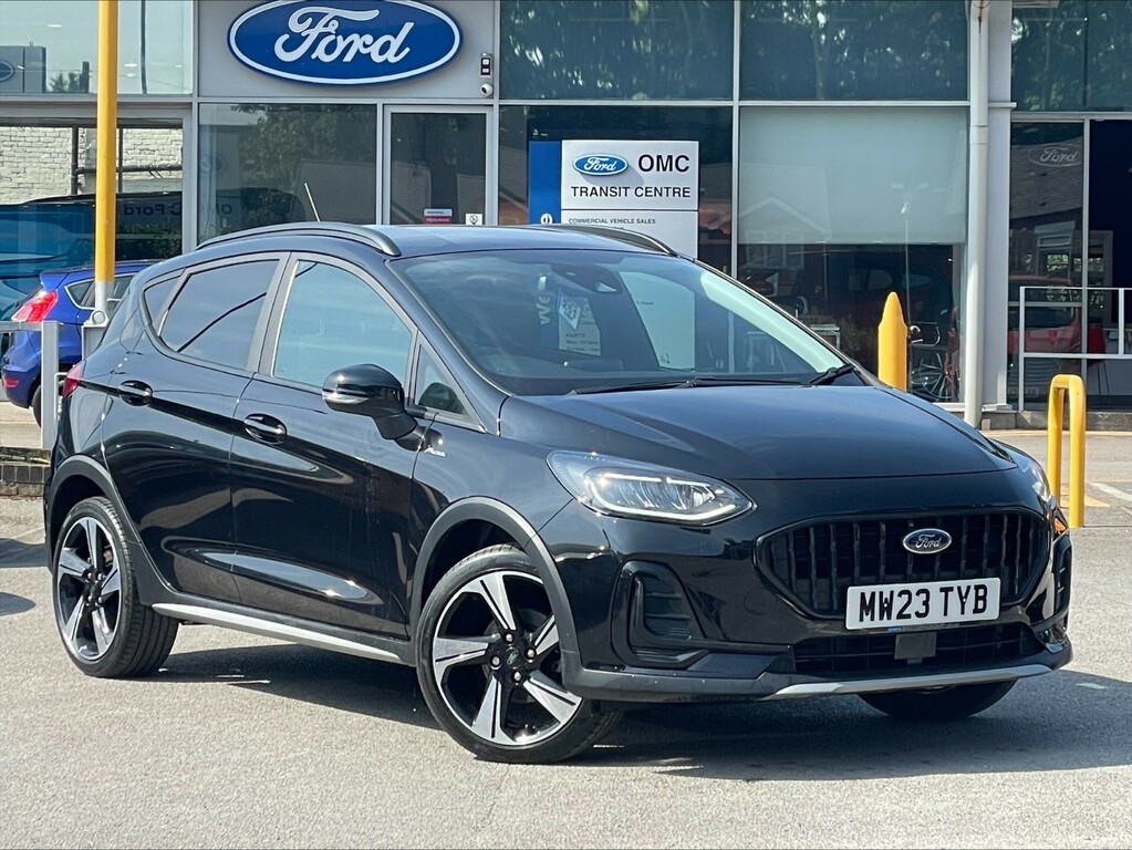Ford Fiesta 1.0 Ecoboost Hybrid Mhev 125 Active Black