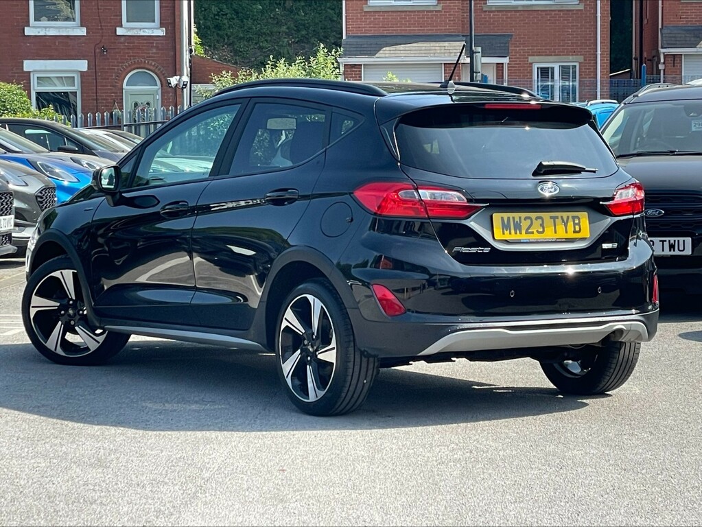 Ford Fiesta 1.0 Ecoboost Hybrid Mhev 125 Active MW23TYB Black #3