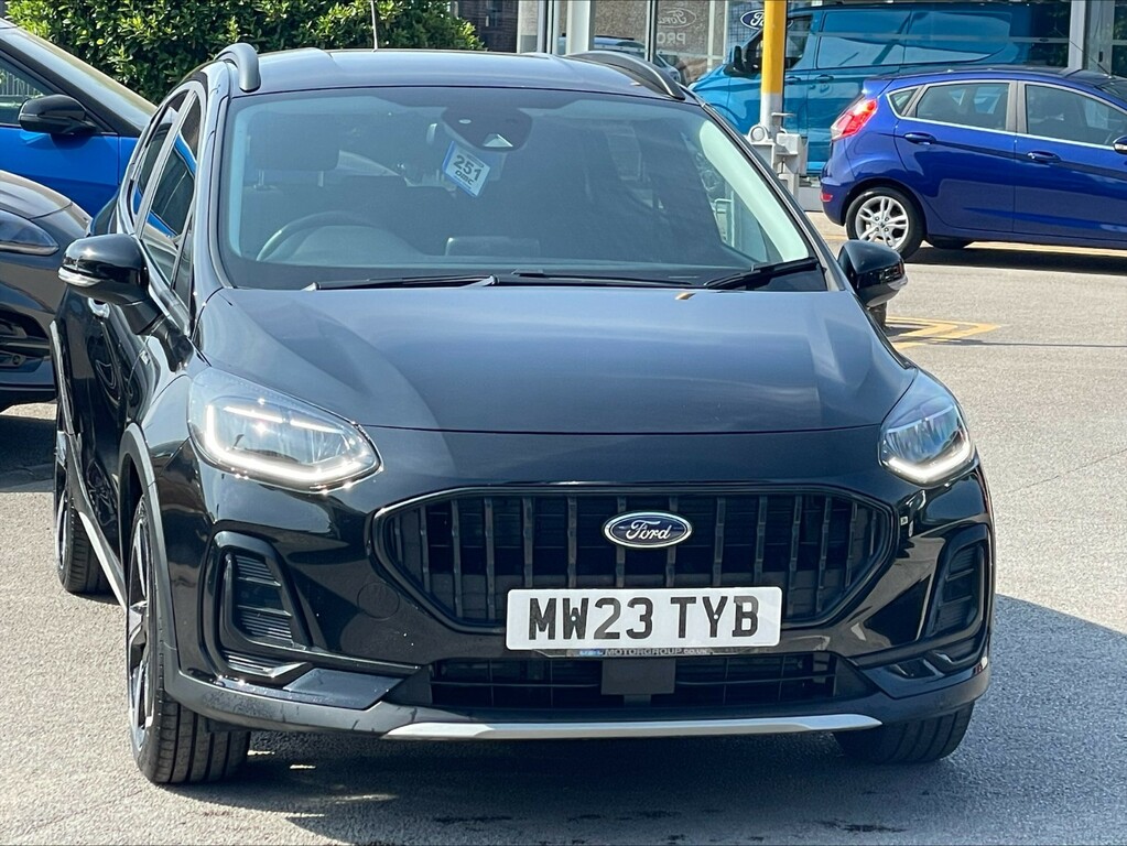 Ford Fiesta 1.0 Ecoboost Hybrid Mhev 125 Active MW23TYB Black #5