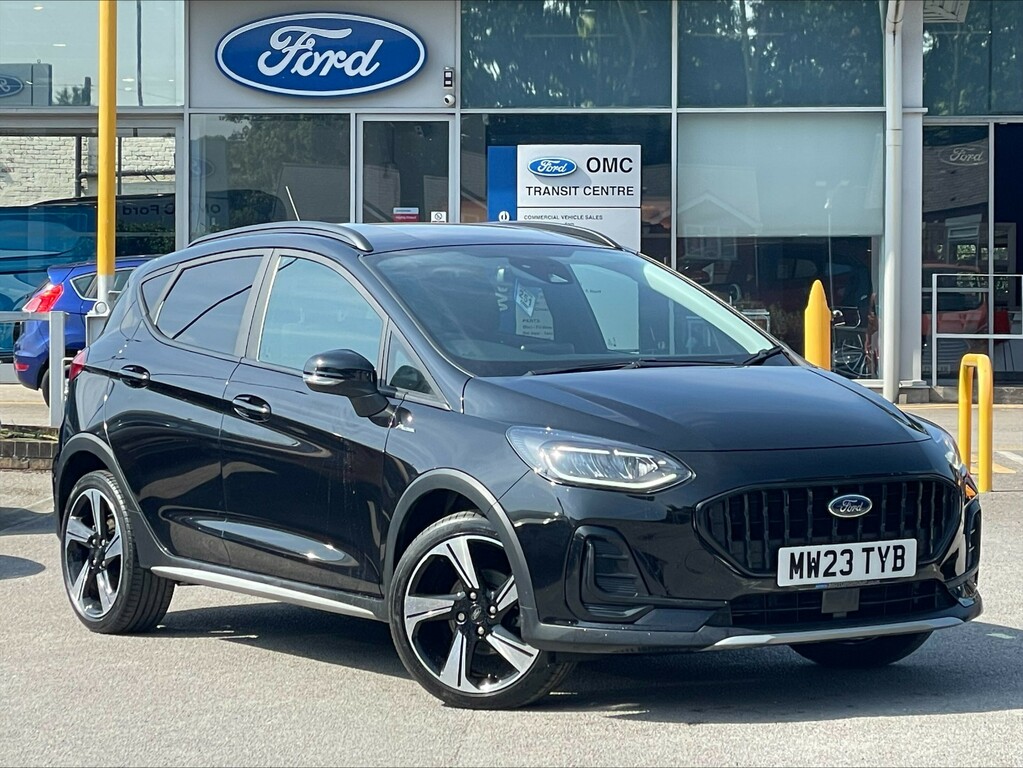 Ford Fiesta 1.0 Ecoboost Hybrid Mhev 125 Active MW23TYB Black #2