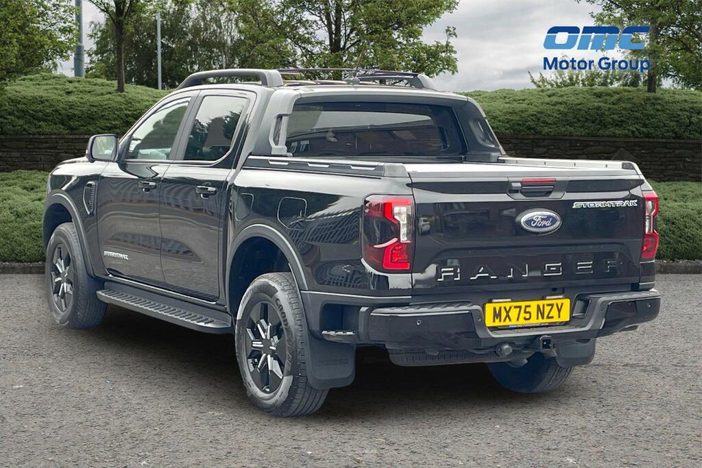 Ford Ranger Pick Up Dcab Stormtrak 2.3 Ecoboost Phev 281 MX75NZY Black #3