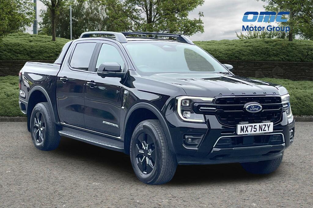 Ford Ranger Pick Up Dcab Stormtrak 2.3 Ecoboost Phev 281 MX75NZY Black #2