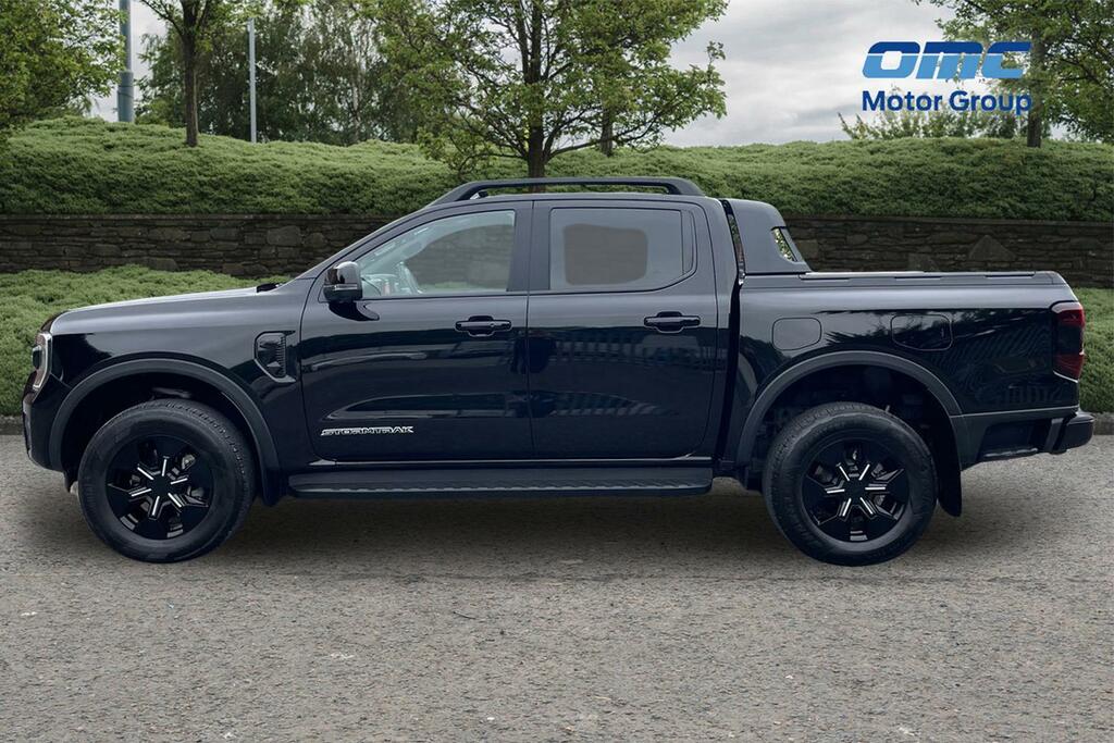 Ford Ranger Pick Up Dcab Stormtrak 2.3 Ecoboost Phev 281 MX75NZY Black #5